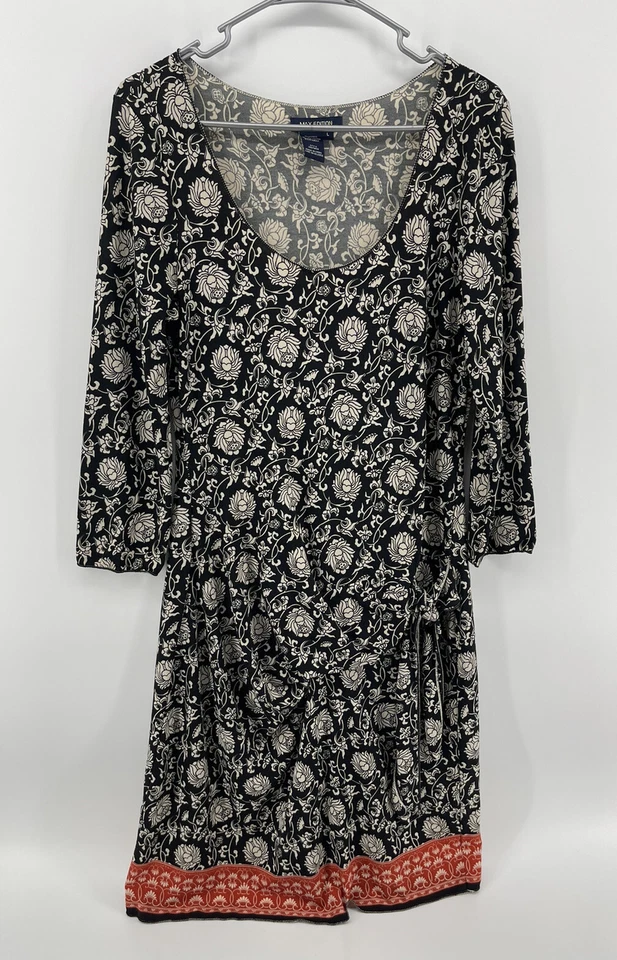 Vestido Max Edition Cuello Redondo Mujer Talla Grande Negro Beige Rojo Floral Envío Rápido Foto 1 de 4