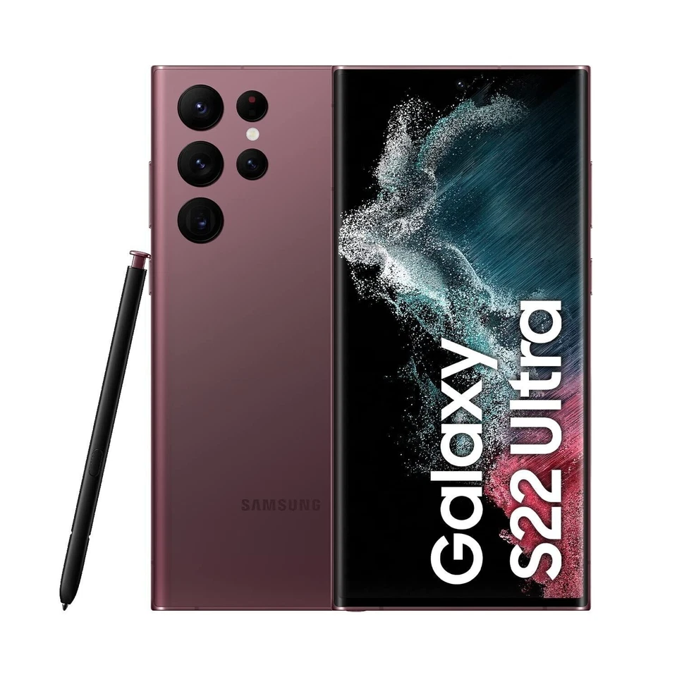 Samsung Galaxy S22 Ultra - 512 GB - Burgundy (Unlocked)