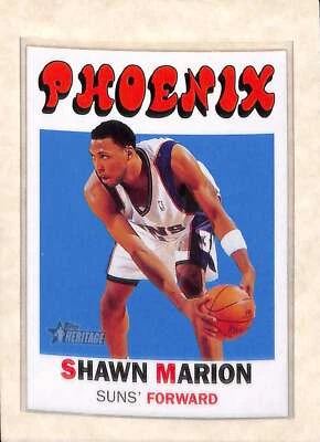 2000-01 Topps Heritage #126 Shawn Marion  NM - Image 1 of 2