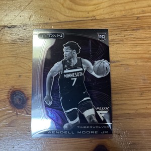 Wendell Moore Jr 2022-23 Flux Titan RC Minnesota Timberwolves 
