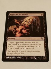 Appetite For Brains Avacyn Restored Mtg Card Mint Condition