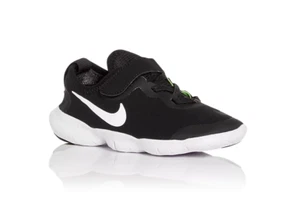 Kids Nike Free RN 5.0 2020 Black BP Black/Yellow/White Marathon Running Shoes CJ - Picture 1 of 12