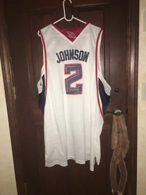 Mens Adidas Size XXL JOE JOHNSON Atlanta Hawks NBA Basketball Jersey ~ Sewn - Image 1 of 4