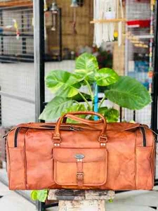 Men's Time resistance Holdalls Duffle Bag Sports Bags Weekend Travel Bags - Picture 1 of 5
