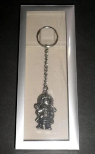 1994 WINTER OLYMPICS Lillehammer Norway Mascot Kristin figurine Keychain Pewter - Picture 1 of 4