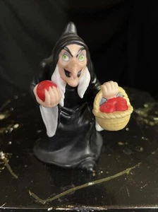Vintage Disney schneeweiß böse Königin wie alte Hag Porzellan Keramik Figur - Bild 1 von 10