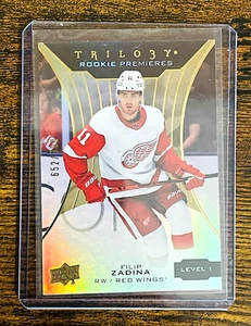 2019-20 TRILOGY FILIP ZADINA ROOKIE PREMIERES /999 SAN JOSE SHARKS RED WINGS RC - Picture 1 of 1