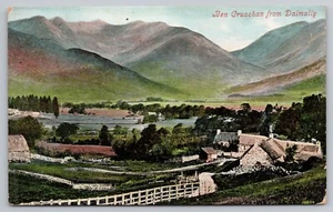 1910s Ben Cruachan Mountain Scotland View from Dalmally Village Argyll Postcard - Imagen 1 de 3