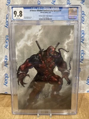 Cómic X-Force Killshot #1 Con Virgin Venompool Parrillo Ltd 600 clasificación CGC 9,8 Foto 1 de 3