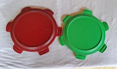 2 LocknLock Round Replacement Lid ONLY Purely Better 9.5" Pie Dish LLG881 - Image 1 of 4