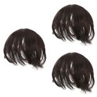 3Pcs Hair Volume Topper Adult Women Synthetic Hair Piece Invisible Hairpiece