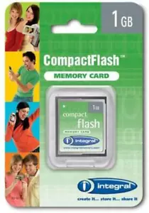 Integral 1GB CompactFlash Card - VGC (19-02-35) - Picture 1 of 1