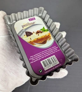 Patisse Mini Quiche Pan NIB Brand New 5" x 3" Non-Stick w/Removable Bottom - Picture 1 of 4