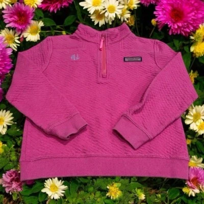 Vineyard Vines Barbie Pink Pullover Comfy Sweater Girl’s Size S (7-8) - Image 1 of 4