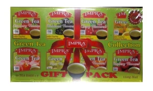Assorted Green Tea Ceylon Fruit Tea Gift Box (160g, 80 Bags) - Picture 1 of 10