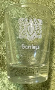 Barclay's 2.5oz Thick Heavy Measuring Glass Cup Bourbon Gin Vodka Whiskey Brands - Picture 1 of 8