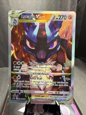 Lucario VSTAR SWSH291 SWSH: Sword & Shield Promo Cards Holo - Image 1 of 4