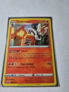 Cinderace 034/202 Holo Sword & Shield Pokémon TCG  NM/MT - Picture 1 of 1