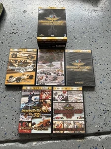 Indianapolis 500 The Legacy Series Collector's Edition 5 DVD Box Set 60s - 90s - Picture 1 of 7