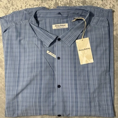 Tommy Bahama Long Sleeve Island Zone Coast Stretch Shirt Blue Men’s 4XLB New - Image 1 of 4