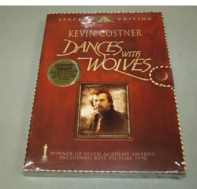 Dances with Wolves: Kevin Costner (2-Disc Special Edition DVD Set, 2003)  NEW - Image 1 of 2