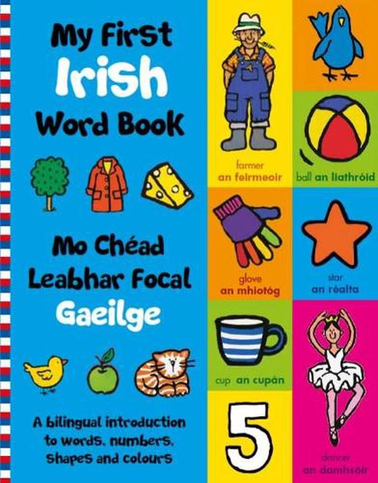 My First Irish Word Book by Tadhg Mac Dhonnag?in (Irish) Paperback Book - Image 1 of 1