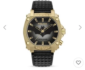 POLICE ×BATMAN Quarzuhr Kautschuk GD00226 Limited Edition Box Set - Bild 1 von 8