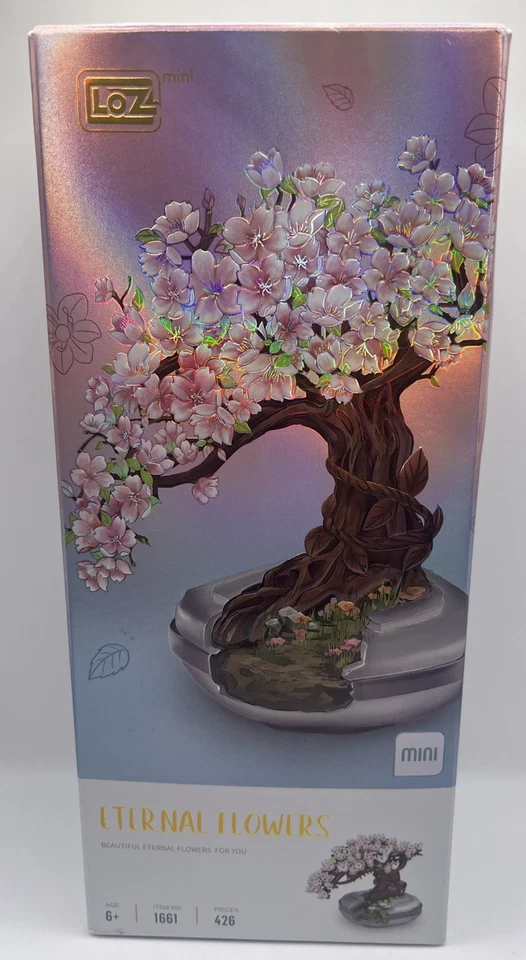 Loz Mini Blocks "Eternal Flowers Cherry Blossom Tree" (No. 1661 426 Pieces)