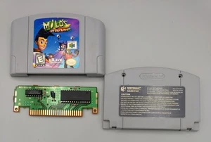 Milo's Astro Lanes (Nintendo 64, 1998) Cleaned Tested / Authentic N64 - Picture 1 of 2