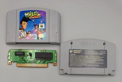Milo's Astro Lanes (Nintendo 64, 1998) Cleaned Tested / Authentic N64 - Image 1 of 2