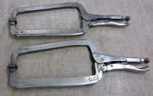 Two Vise Grip ~ Welding Clamp ~ 18SP ~ USA Petersen Dewitt - Picture 1 of 16