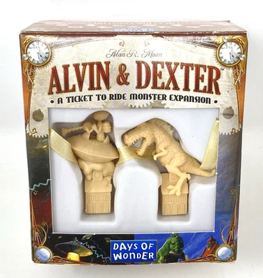 Ticket to Ride Alvin & Dexter Monster Expansion Days of Wonder  Complete - Image 1 of 4