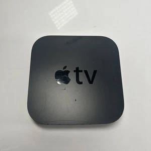 Apple TV (3rd Generation) HD Media Streamer - Black A1469 Only No Wires - Picture 1 of 5