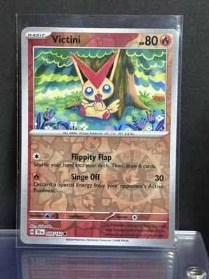 SV05: Temporal Forces #030/162 Victini Reverse holo - Image 1 of 2