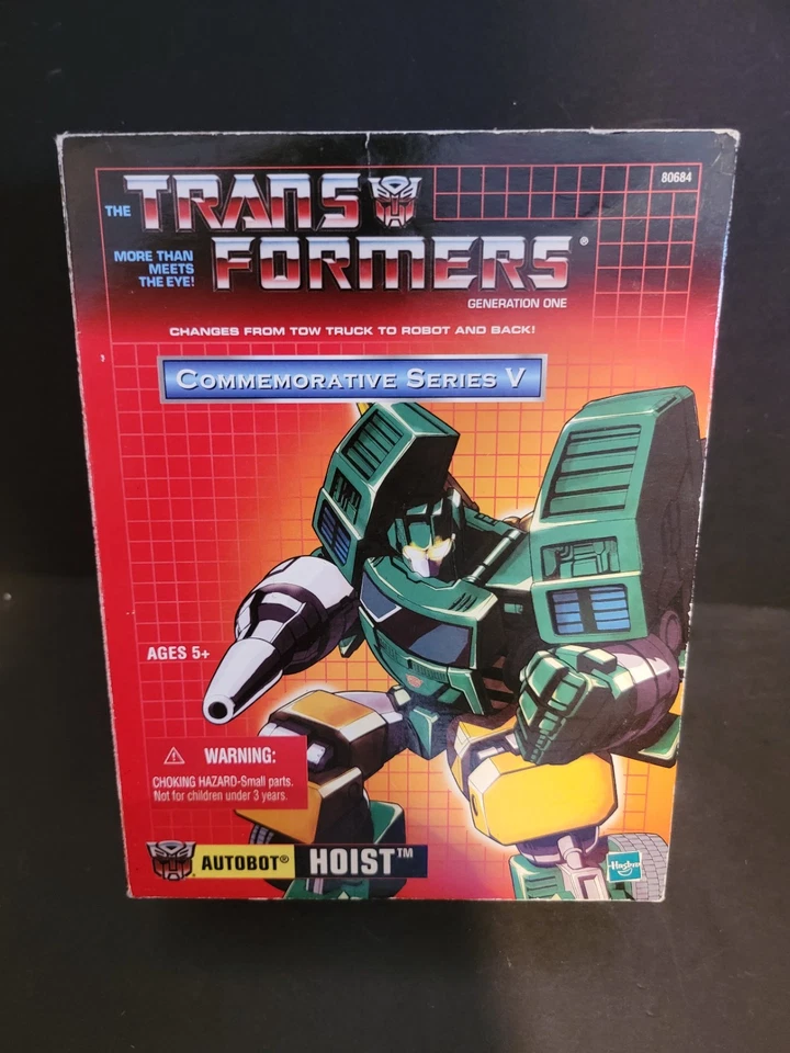 Figura conmemorativa Hoist Transformers G1 serie V 2003 Hasbro incompleta B18 Foto 1 de 4