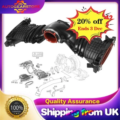 4 Pin Air Intake Pipe Mass Air Flow Sensor For Mercedes C/E/M/R-Class 6420900142 - Image 1 of 4