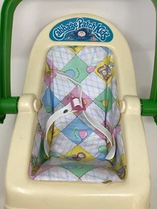 Asiento de coche basculante con almohadilla vintage Cabbage Patch Kid Doll 1983 coleccionable - Imagen 1 de 6