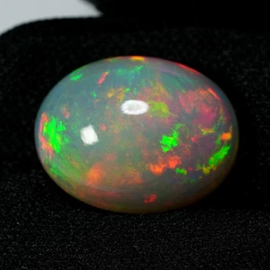 11.44Ct IF Gorgeous Rare ! AAA Honeycomb Pattern 100% Natural Semi Black Opal - Bild 1 von 5