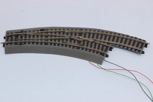 Roco HO 42559 Arco Suave Derecho con Accionamiento Eléctrico 42620 Cama Cortada. - Imagen 1 de 2