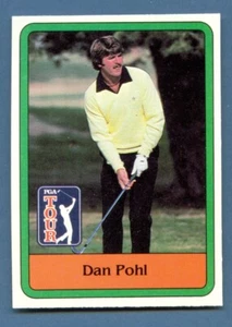 Donruss PGA 1981 Golf Stars #44 Dan Pohl montaje agradable tarjeta como nueva - Imagen 1 de 2