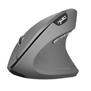 High Precision Vertical Optical Gaming Mouse 2.4Ghz Wireless Mouse Gray