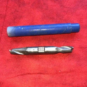 PUTNAM 7/16" HI-SPEED ZWEIFLÖTEN DOPPELENDFRÄSER MASCHINIST WERKZEUG 1/2" SHK (k37) - Bild 1 von 6