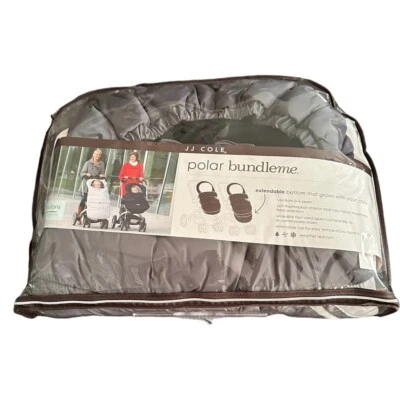 JJ COLE Polar Bundle Me Extendable Bottom Gray 0-4 years Weather Resistant Snow - Image 1 of 4