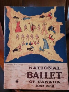 National Ballett of Canada Programm 1957-1958 Celia Franca David Adams - Bild 1 von 3