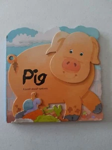 Board Book - Pig A Book About Numbers 2008 Hinkler Books Small World - Picture 1 of 10