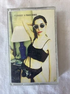 PJ HARVEY 4 TRACK DEMOS Cassette Tape 1993 Alternative Rock Rare - Picture 1 of 4