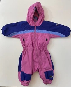 Columbia Snowsuit Bunting Baby Girl Size 12 Months - Picture 1 of 6