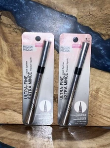 2-Physicians Formula Precision Ultra Fine Liquid Eyeliner&Serum 6897 Ultra Black - Picture 1 of 6