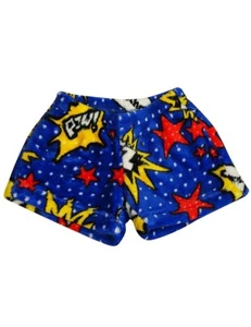 Up Past 8 Sara's Prints Girls Flame Resistant Sleep Short Pajama Bottom CLOSEOUT - Picture 1 of 5