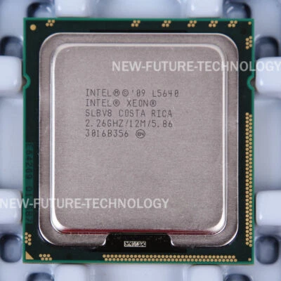 Intel Xeon L5640 2.26 GHz Six-Core SLBV8 Socket 6 cores LGA 1366 CPU Processor - Image 1 of 4